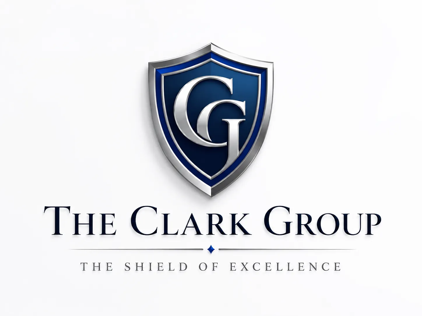 Clark Group Consulting homepage showing professional consulting services with team profiles and industry expertise