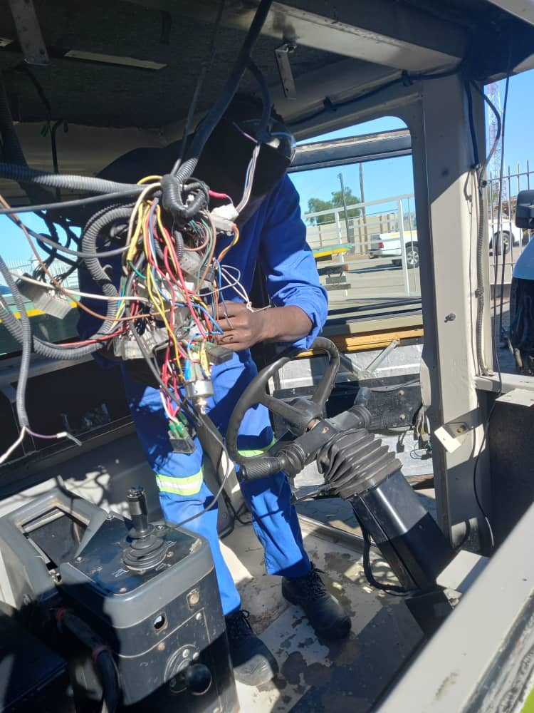 BluePeak HVAC demo website with bold heating and cooling branding